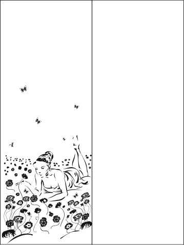 Рисунки для пескоструя на двери-купе Люди