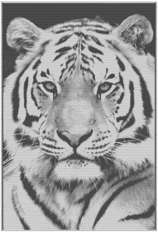 Рисунки для пескоструя на двери-купе Тигры