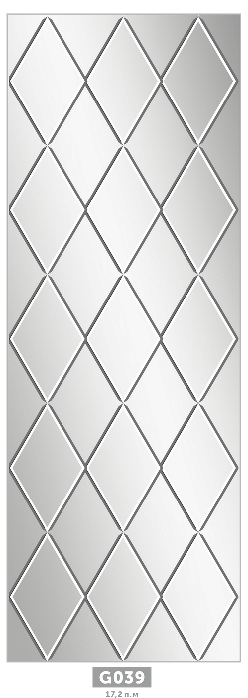 Алмазная гравировка на зеркале